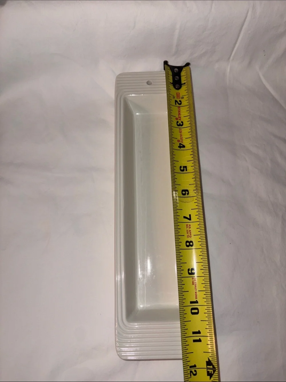 Like new Nora Fleming Pinstripes Cracker Tray